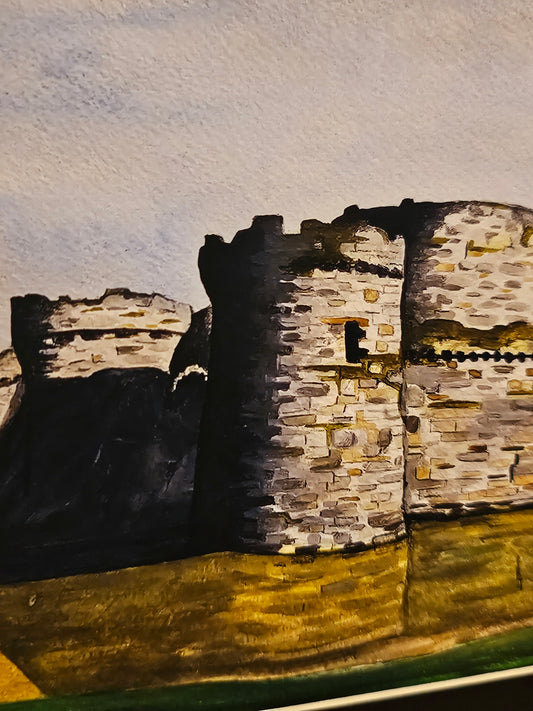 Beaumaris Castle Print 2