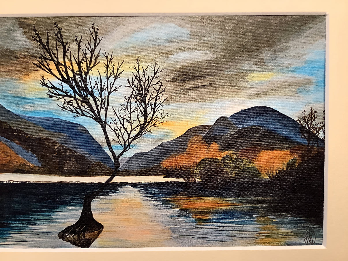The Lonely Tree Llanberis Print