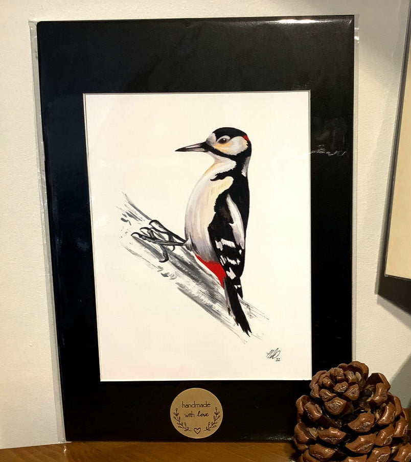 Great Spotted Woodpecker Print