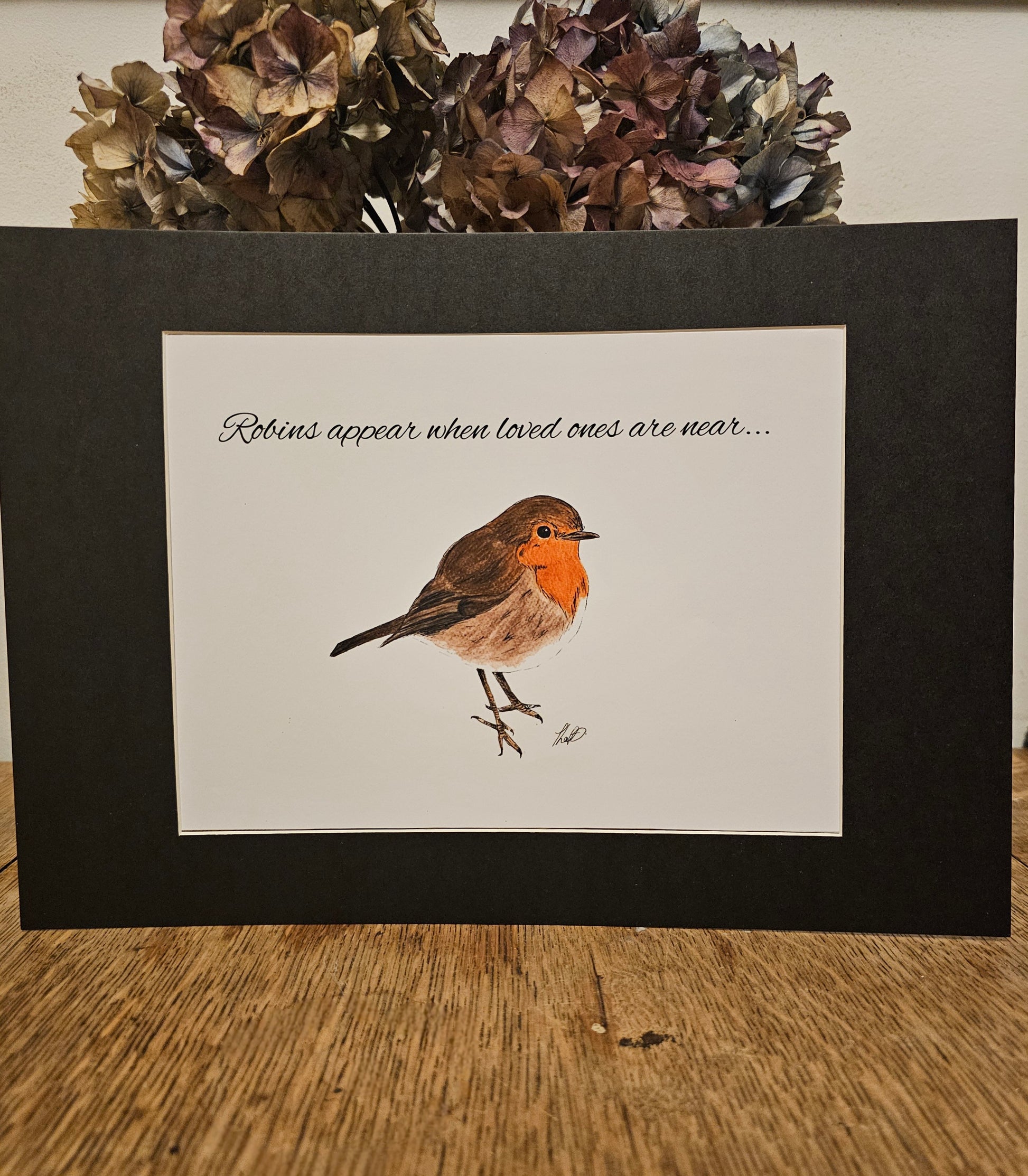 Robins Appear Print 1