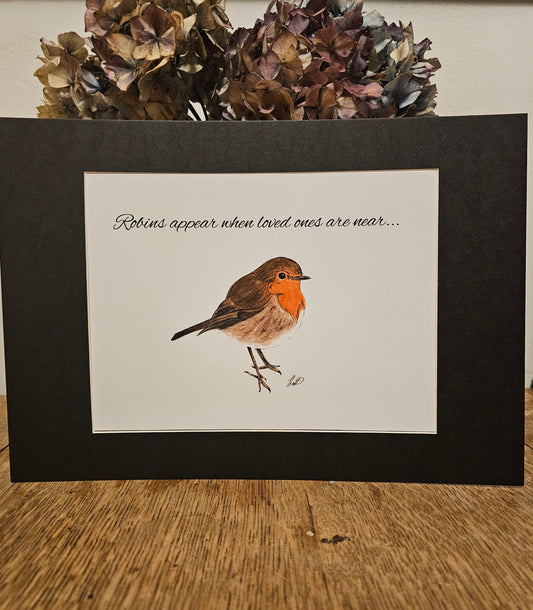 Robins Appear Print 1