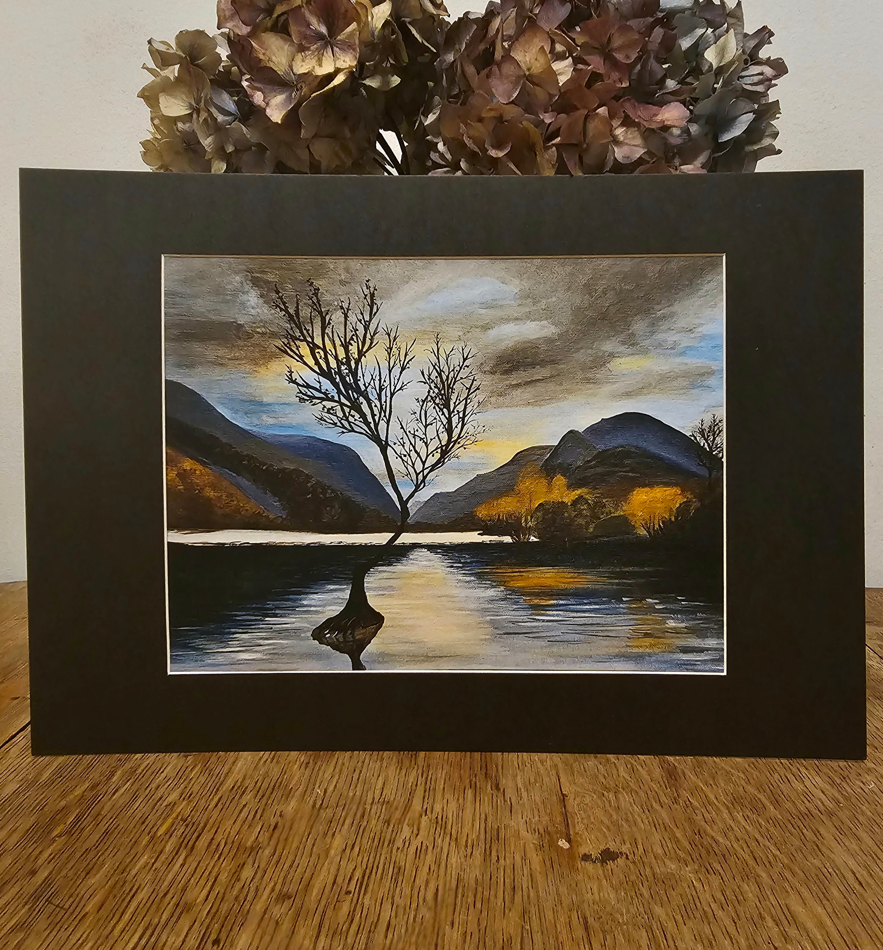 The Lonely Tree Llanberis Print 1