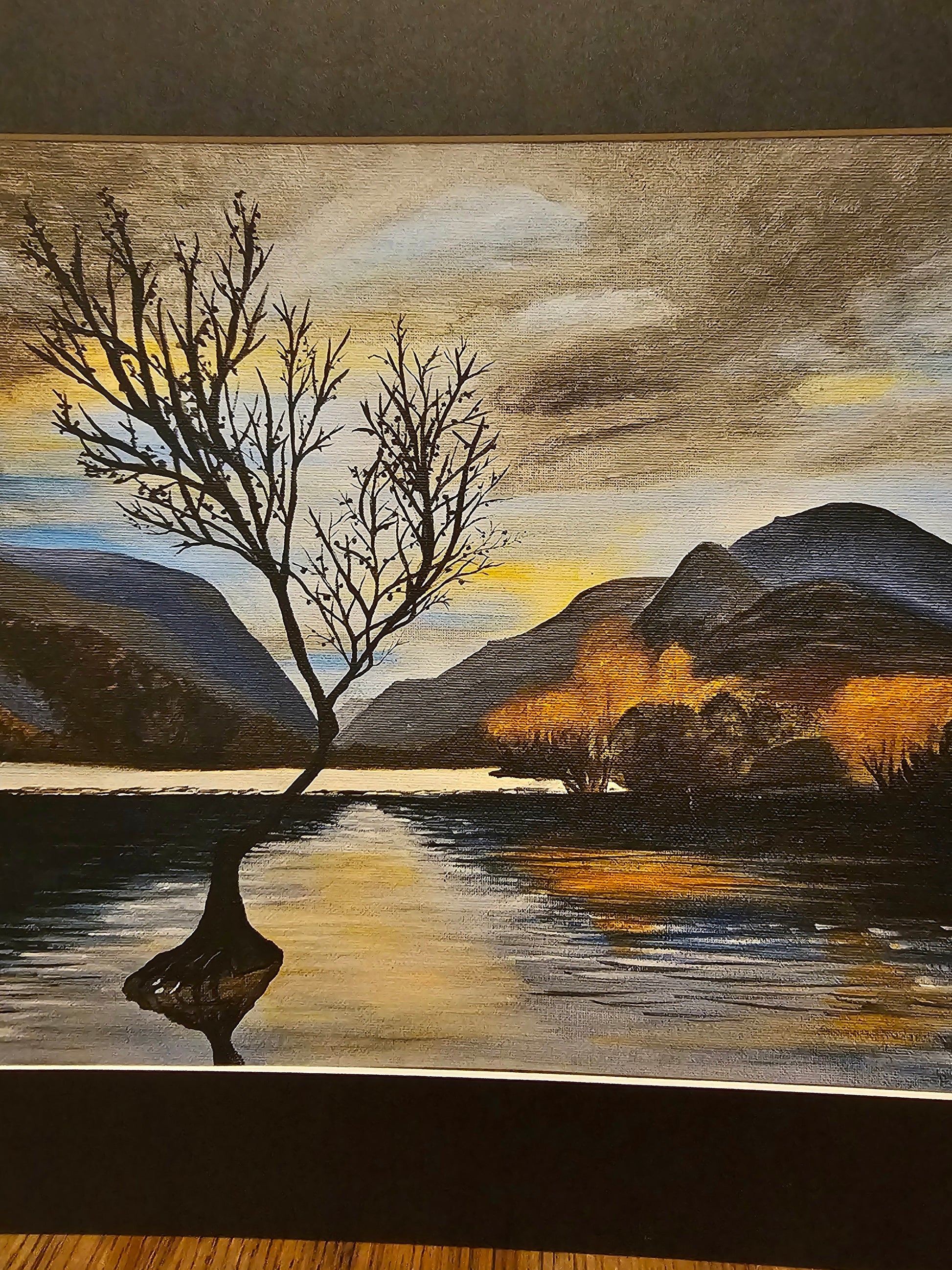 The Lonely Tree Llanberis Print 2