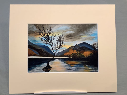 The Lonely Tree Llanberis Print